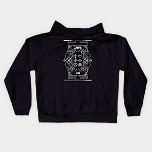 Seize The Day Carpe Diem Polyhedral Dice Set Kids Hoodie